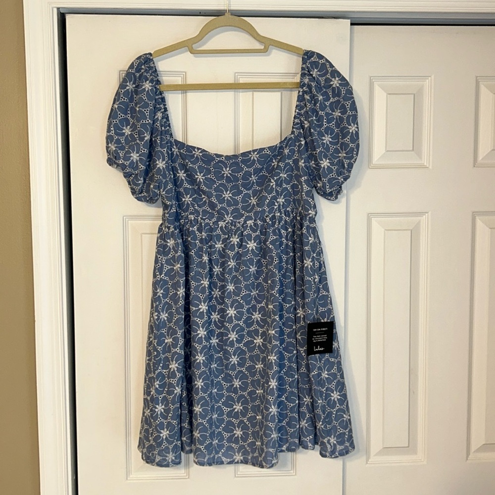 Lulu’s Eyelet Sundress- BRAND NEW!